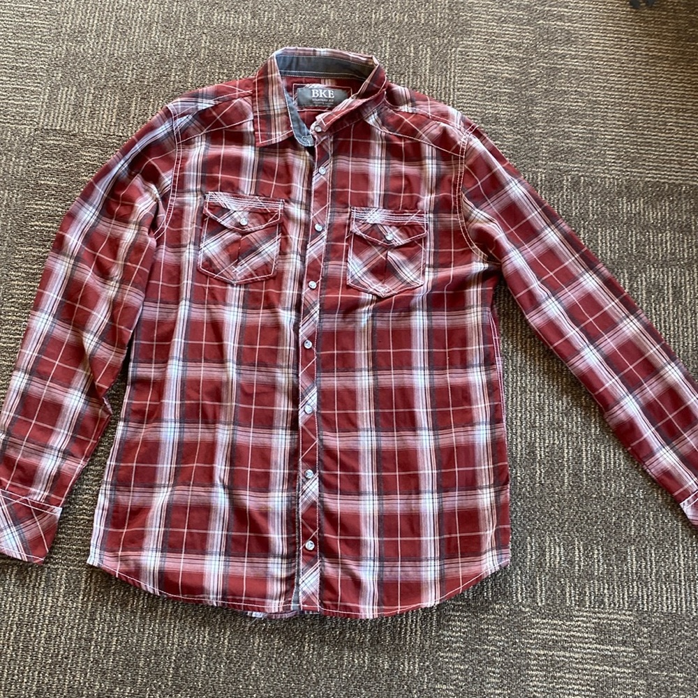 Snap button shirt